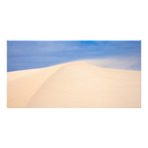 Flying sand card personalized photo card