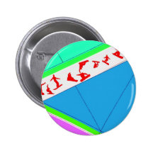 Flying Snowboards Pinback Buttons