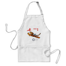 Flying Tigers WWII Nose Art Aprons