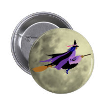 Flying Witch Button