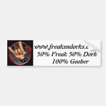 FnD Horns Bumper Sticker