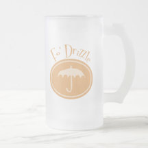 Fo' Drizzle Retro Umbrella - Orange Coffee Mugs