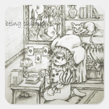 focus on what you are doing sticker