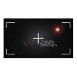 "focus" Photography Business Cards