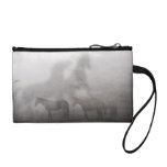 Foggy Morning Horse Coin Wallets