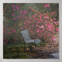 Foggy morning posters