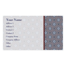 Folded Angles Art Pattern 1 • Business Card