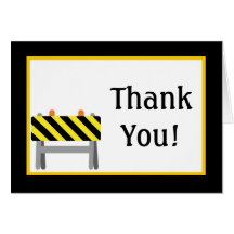 Folded Thank you Card Construction