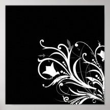 Foliage design print