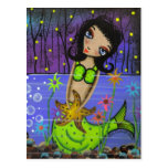 Folk Art Day Of The Dead By Lori Everett Post Card