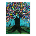 FOLK ART Imagination BY LORI EVERETT postcard
