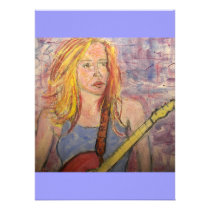 folk rock girl reflections invitations