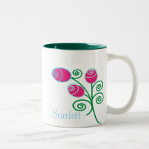 Folklore Roses Mug