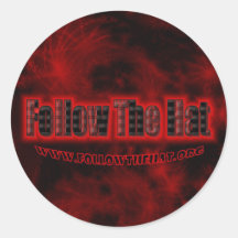 Follow The Hat Stickers