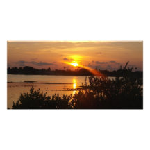 Follow the light home custom photo card