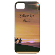 Follow the star iPhone 5 cover