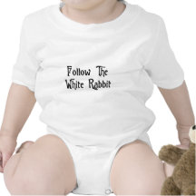 Follow The White Rabbit T Shirt