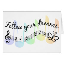 Follow Your Dreams Card