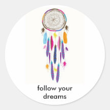 FOLLOW YOUR DREAMS STICKER