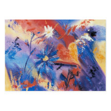 Follow Your Heart Art Card Business Cards