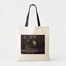 Follow Your Own Path tote bag