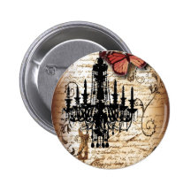 fondo vintage chandelier butterfly fashion button