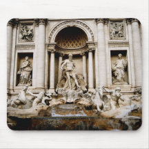 Fontana Di Trevi Mousepads