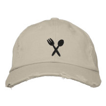 Food Industry Embroidered Hat