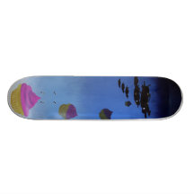 Food not bombs. custom skateboard