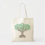 Food Tree Organic Planet Reusable Canvas Bags