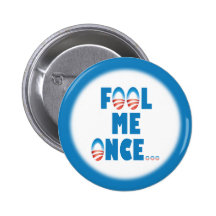 Fool Me Once Pins