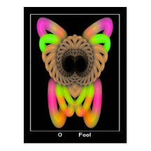 Fool Tarot Card Post Cards