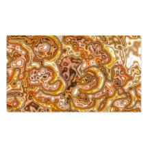 FOOL'S GOLD BUSINESS CARD TEMPLATE