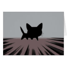 Fooly Cat Greeting Card