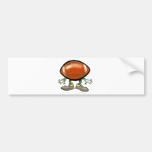 Football Bumper Sticker