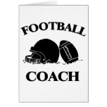 Football Coach Greeting Card