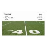 Football Field Forty Business Card Template