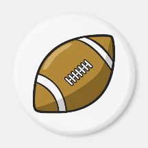 football fridge magnet