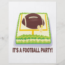 Football Party Flyer