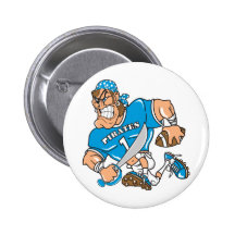 Football Pirate Button
