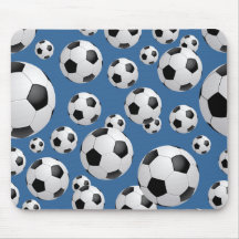 Football Soccer Balls Mousepad