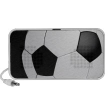 Football Soccer Doodle Travel Speaker