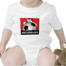 Football Switzerland Baby Creeper
