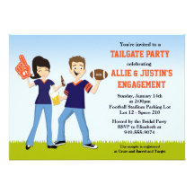 Football Tailgate Party Invitation