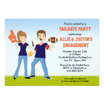 Football Tailgate Party Invitation
