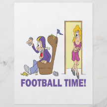 Football Time Personalized Flyer