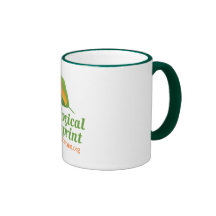Footprint Quiz logo mug
