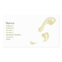 Footprints business cards