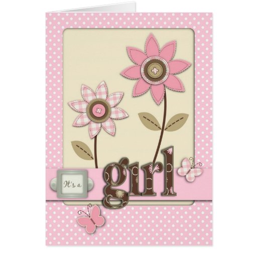 For Baby Girl TY Card