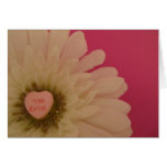For Ever Conversation Heart Greeting Card